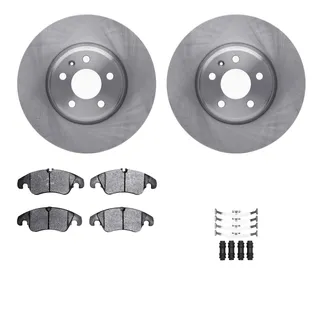 R1 Concepts WFWH1-73070 E- Line Series Brake Rotor W/ Ceramic Brake Pads & Hdw